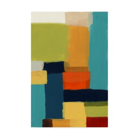 Trademark Fine Art June Erica Vess 'Metro Palette Ii' Canvas Art, 12x19 WAG00917-C1219GG